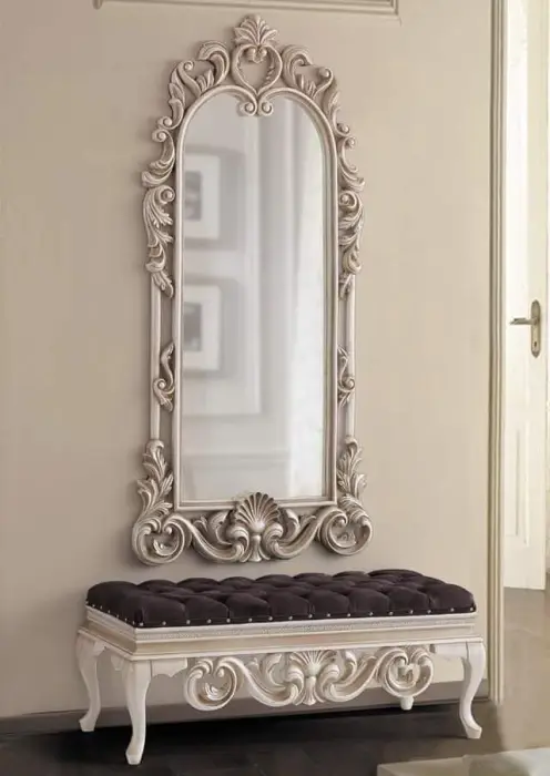 مرآة بإطار محفور — AD-0044
