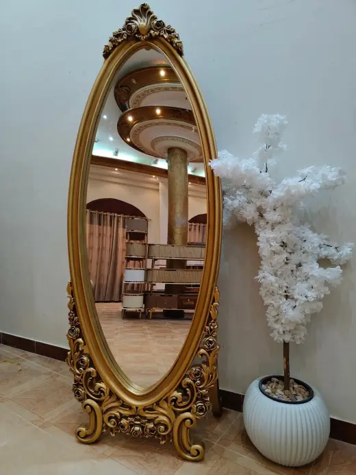 مرآة بإطار محفور — AD-4398